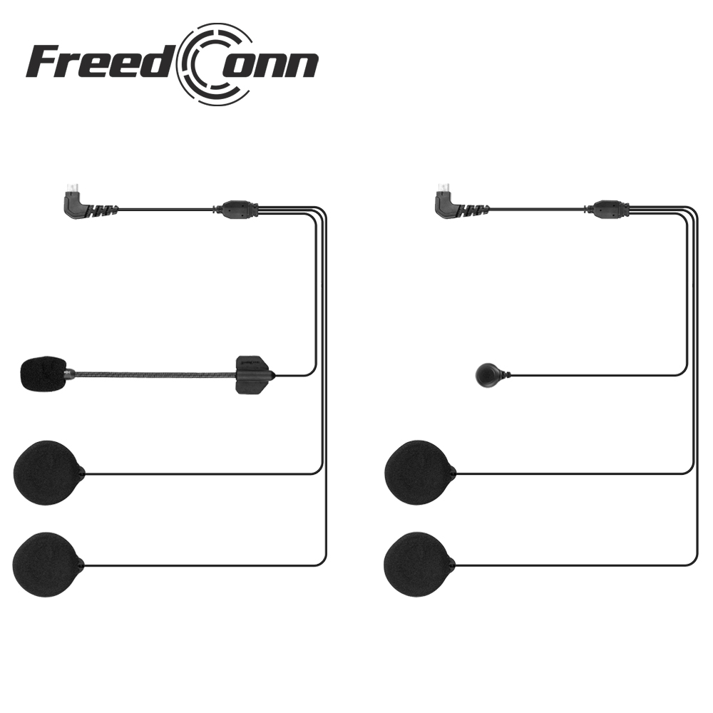 Wired Earphone Mic - FreedConn merk 5-pins harde/zachte kabel hoofdtelefoon