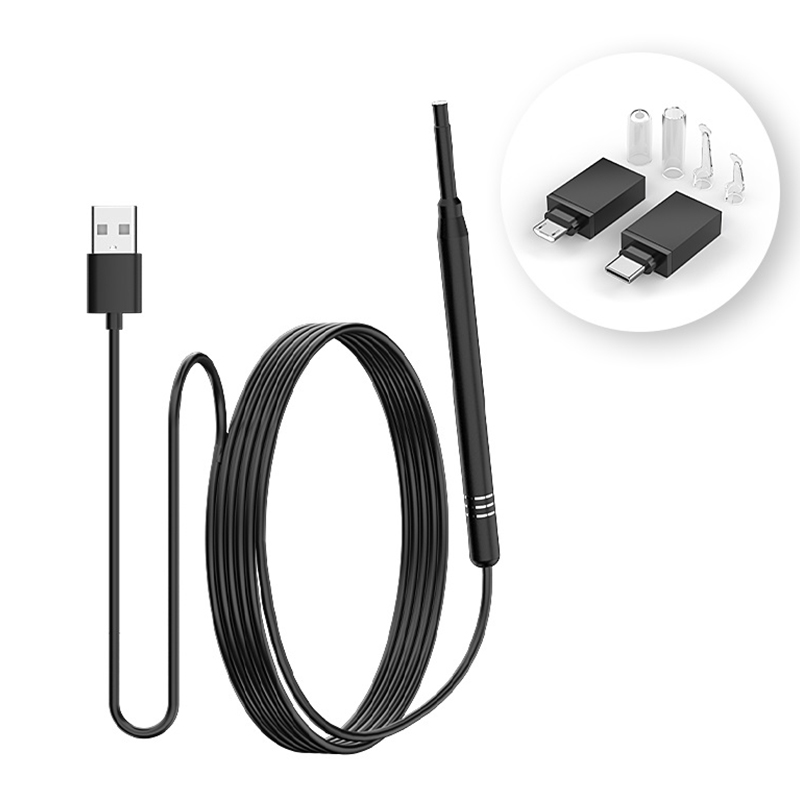 Usb C Earphone - Otoscoop Oorreiniging Endoscoop Camera 3in1 Micro