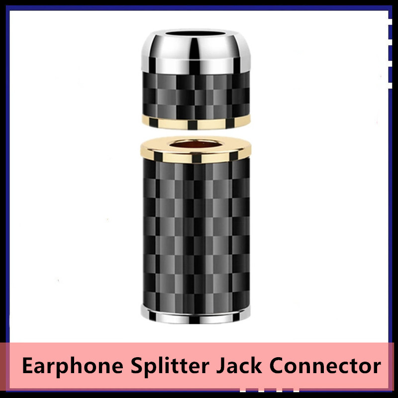 Earphone Splitter Jack - Oortelefoon Y Splitter 6.0mm Naar 5.0mm