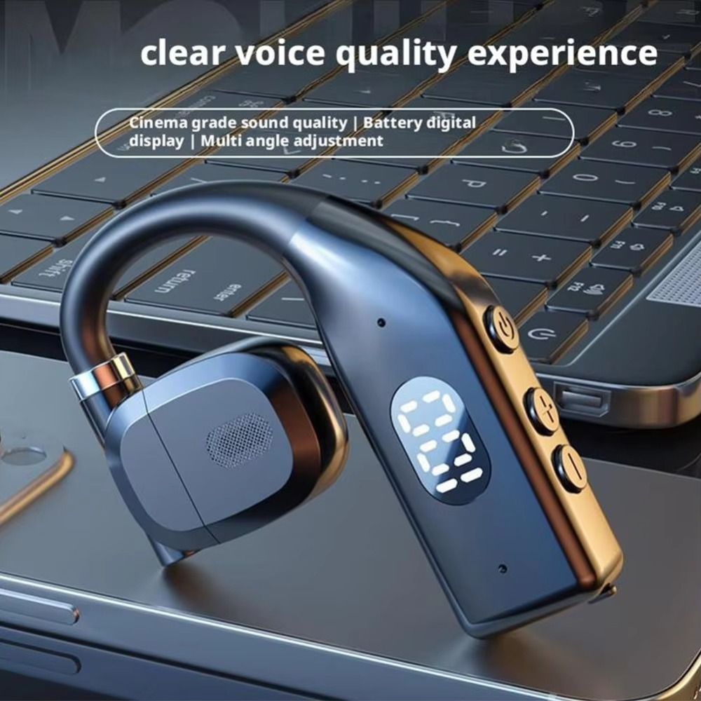 Bluetooth Headset On Ear - Nieuwe Bluetooth 5.4 draadloze Bluetooth-hoofdtelefoon met