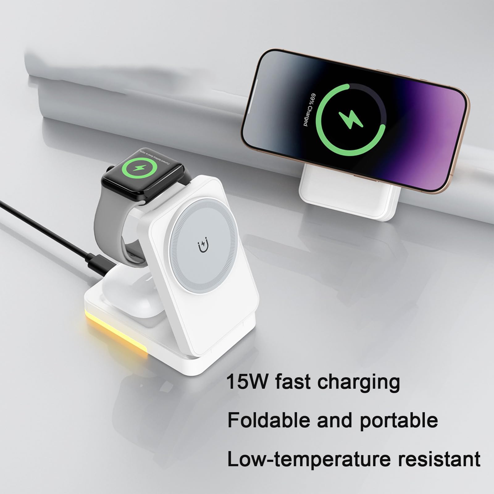 3-in-1 opvouwbare draadloze op - Usb C Earphone recensie en prijs