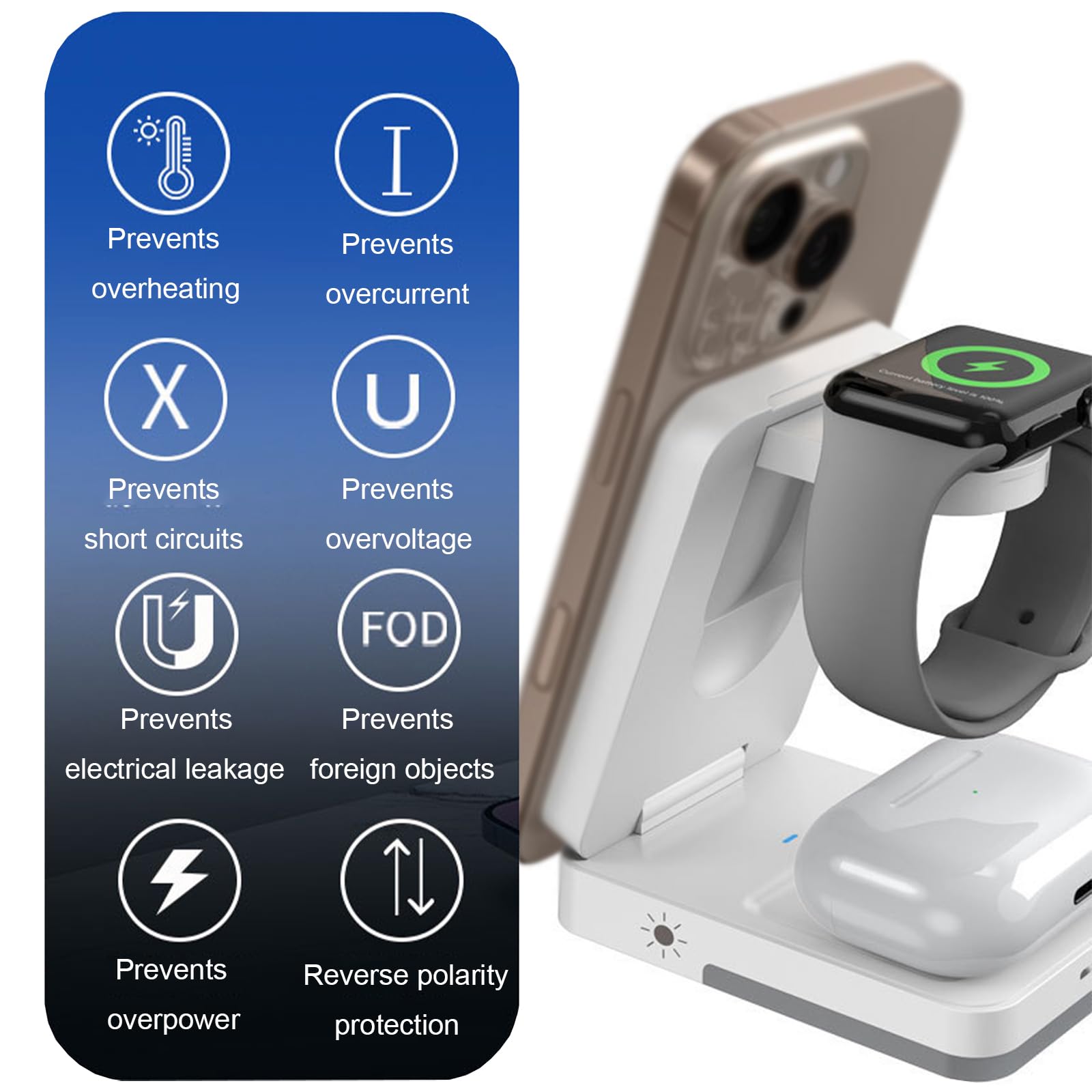 3-in-1 opvouwbare draadloze op - Usb C Earphone recensie en prijs