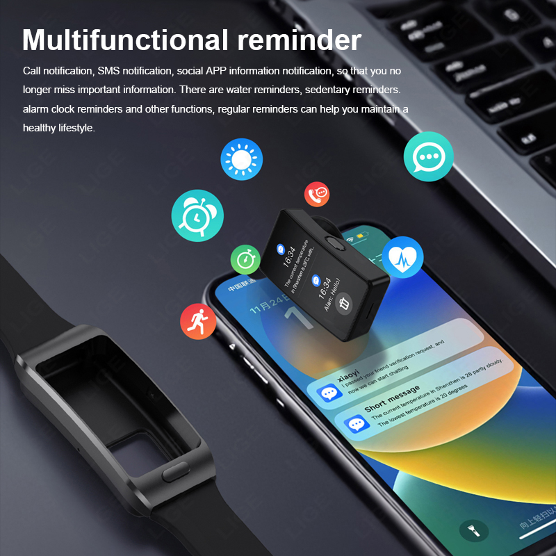 LIGE Nieuwe Smartwatch Oordopj - Wireless Earbuds Tws recensie en prijs