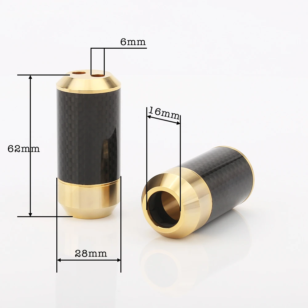 Audiocrast koolstofvezel, verg - Audio Splitter Y recensie en prijs