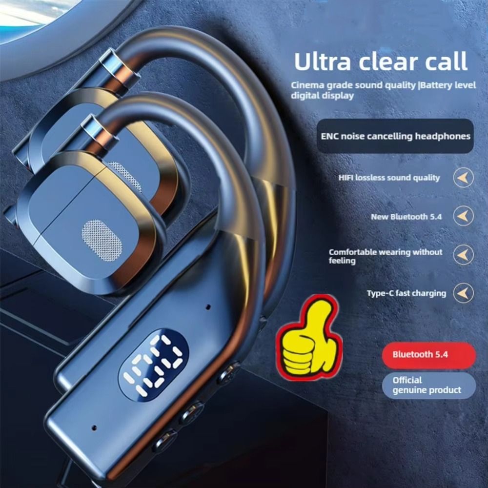 Nieuwe Bluetooth 5.4 draadloze - Bluetooth Headset On Ear recensie en prijs