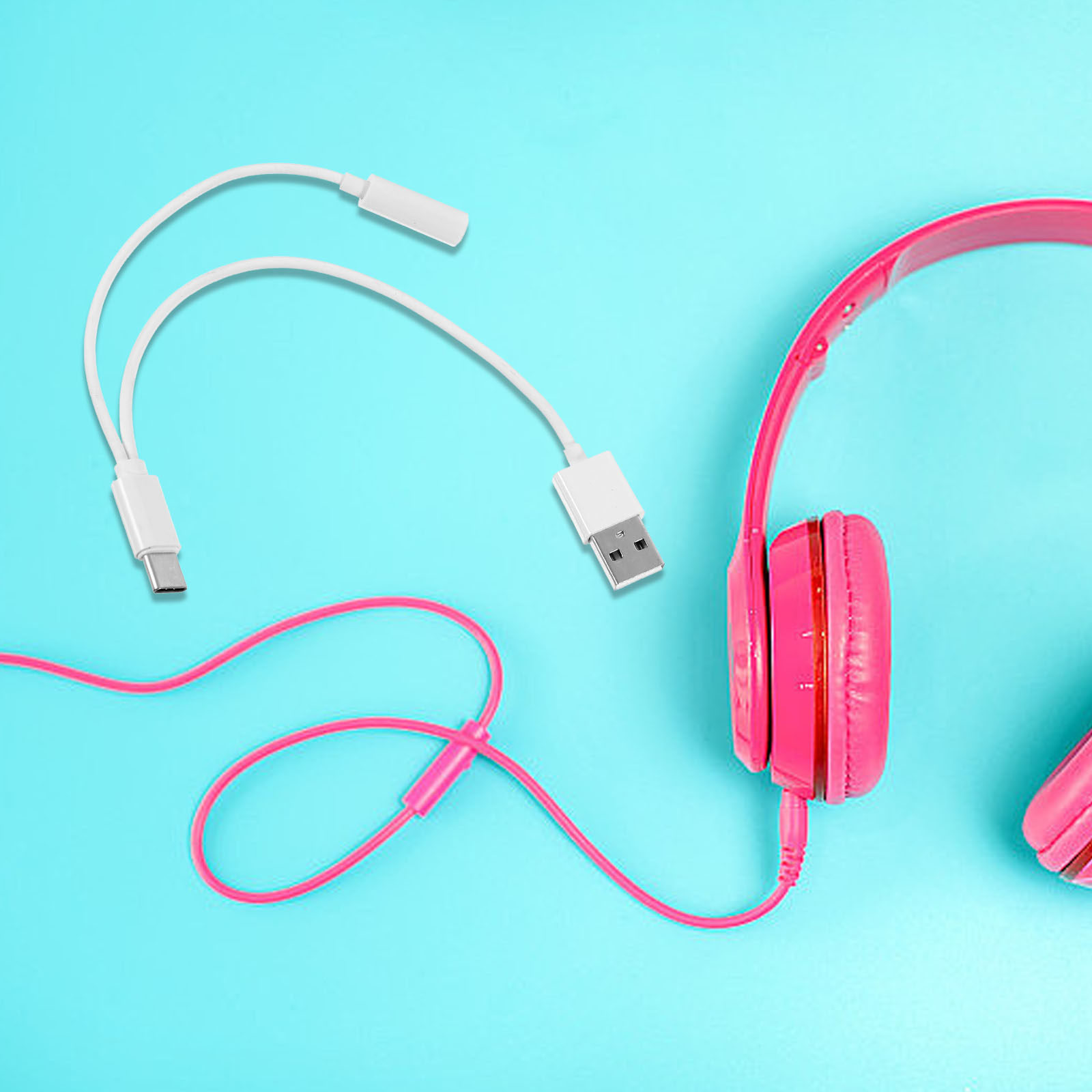 Professionele Type-C naar dubb - Earphone Splitter Jack recensie en prijs