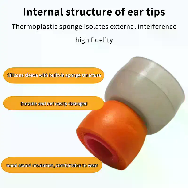 Een paar Memory Foam oordopjes - Earphone Foam Tip recensie en prijs